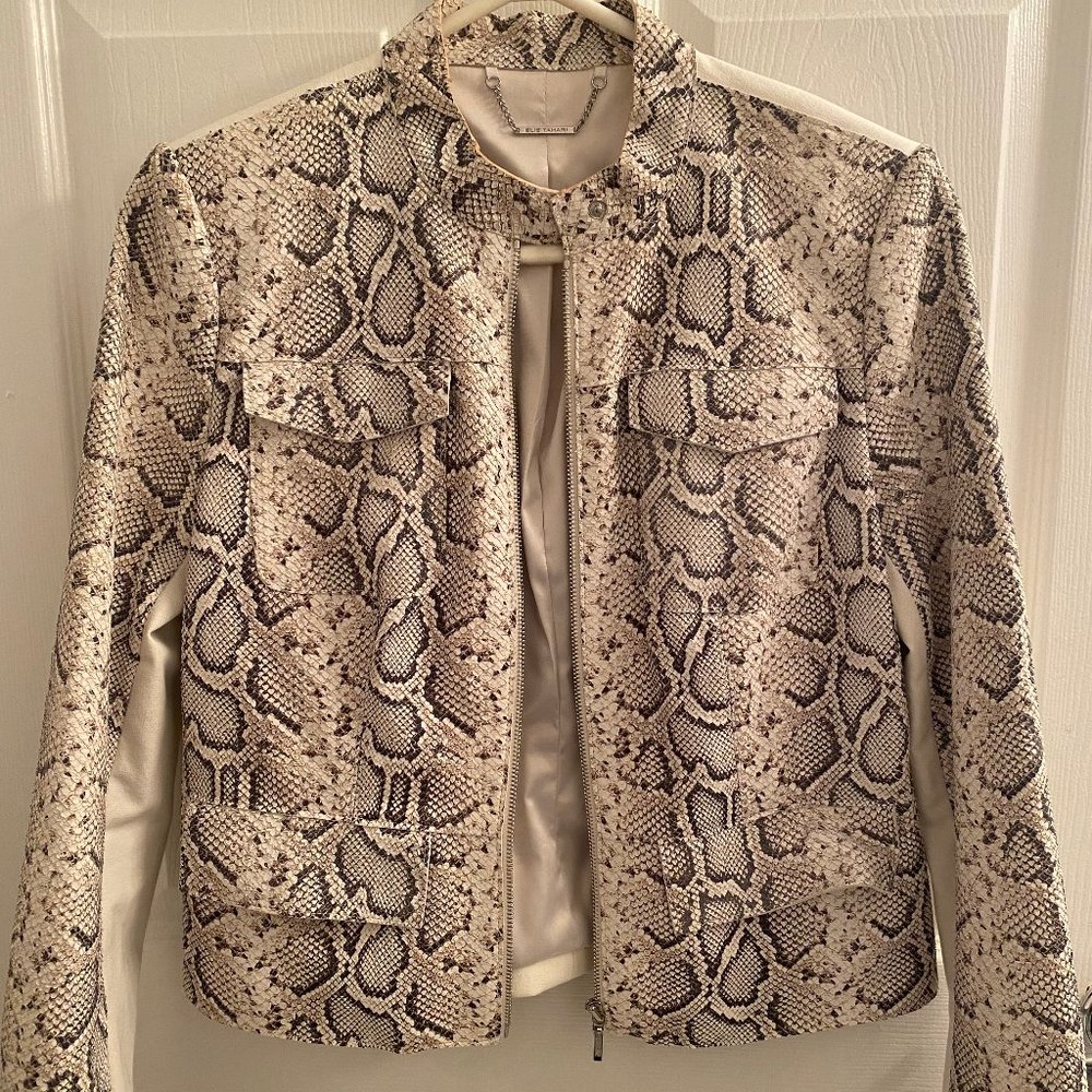 Elie Tahari Snakeskin Blaz